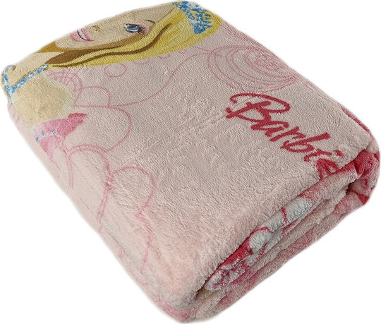 Manterol Casa Blanket Fleece Barbie Pink 160x240cm
