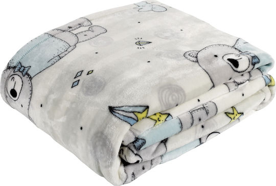 Das Home Fleece Blanket Gray 160x220cm
