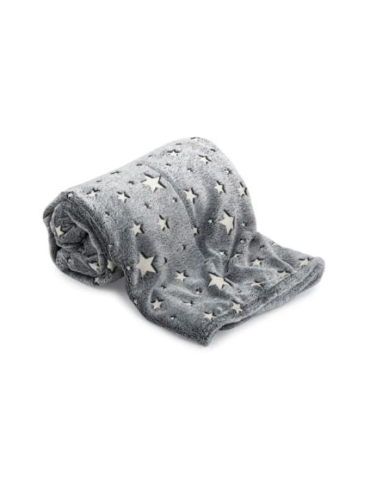 Κουβέρτα Φωσφορίζουσα Gray 150x120εκ.