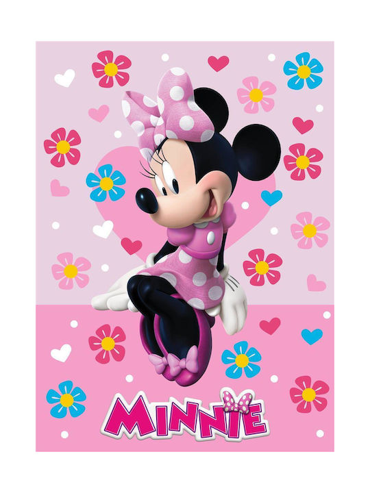 Disney Blanket Velvet Minnie Pink 160x220cm