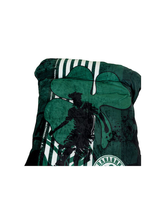 Palamaiki Blanket Panathinaikos Green 160x220cm