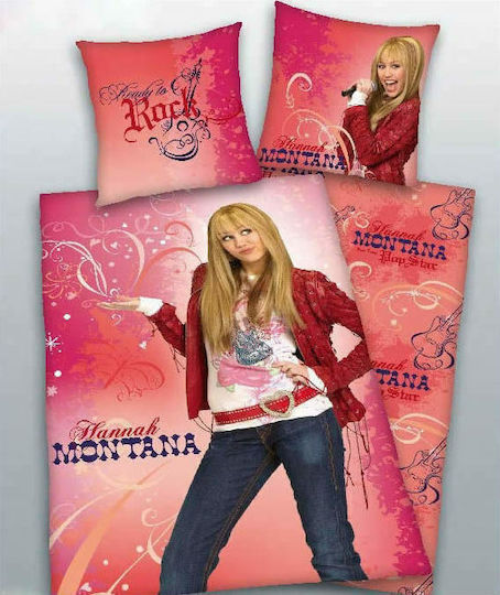 Homeline Kids Duvet Single Hannah Montana 944 Red 165x245cm Homeline Kids Duvet Single Hannah Montana 944 Red 165x245cm