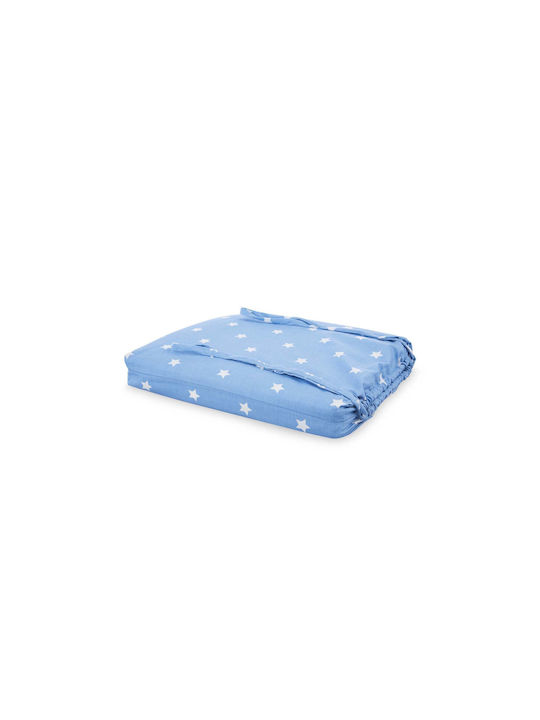 Laura Ashley Комплект Детски Завивки Единична с Калъфка Син 160x220см