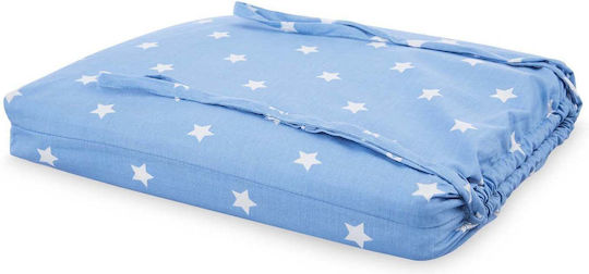 Laura Ashley Комплект Детски Завивки Единична с Калъфка Син 160x220см