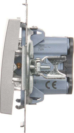 Kontakt-Simon Wall Push Staircase Button Gray WMDL-061X2X-043