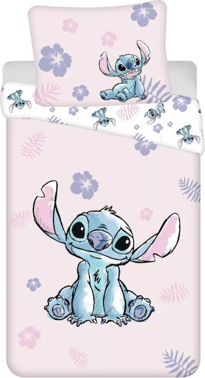 Set Kids Duvet Cover Single Pink