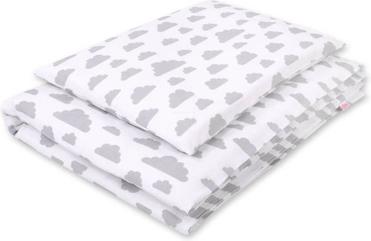 Bobono Set Kinderbettbezug Gray 90x120cm