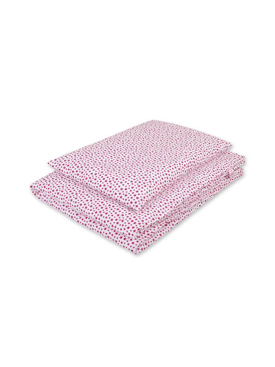 Bobono Conținut set Husă de pilotă pentru copii Burgundy 90x120cm