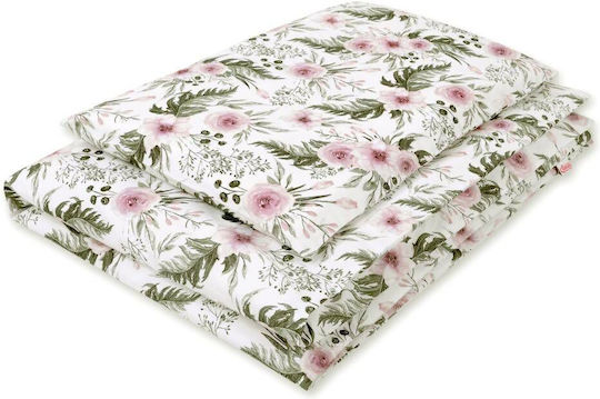 Bobono Set Kinderbettbezug Pink 90x120cm