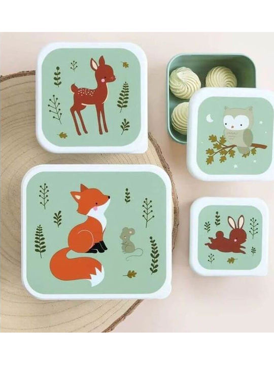 A Little Lovely Company Forest Friend School Set 7lt