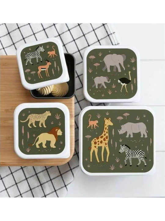 A Little Lovely Company Savanna School Set 7lt