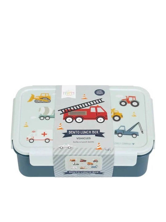 A Little Lovely Company Vehicles School Set 7lt