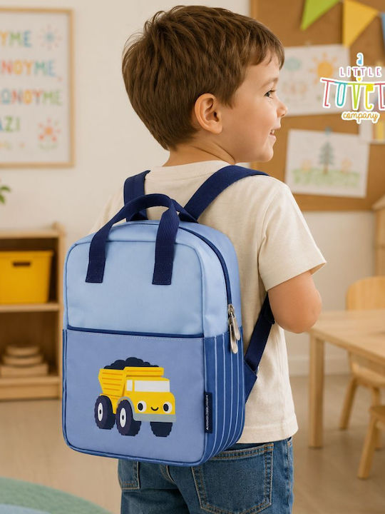 A Little Lovely Company Dump Truck Σχολικό Σετ Ασημί