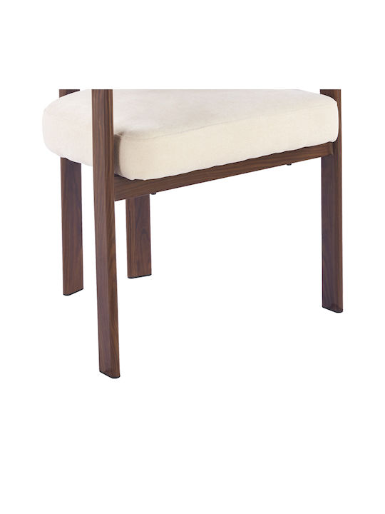 Erebus Ess- und Küchenstühle mit Stoffbezug Karydi 2 Stück 64x55x76.5cm