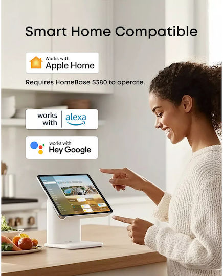 Eufy Überwachungssystem 2 Kameras Kameras 8MP mit Control Hub
