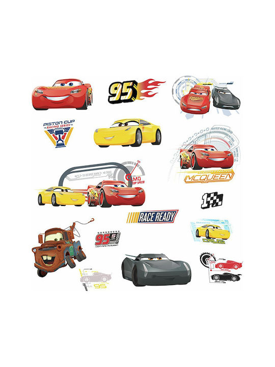 RoomMates Decor Детска стикерна за стена Стена Cars 3 15бр