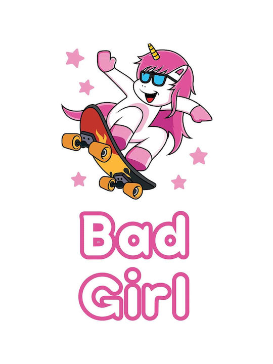 Ango Παιδικό Διακοσμητικό Αυτοκόλλητο Τοίχου Bad Girl XS 15.5x34εκ. 8τμχ