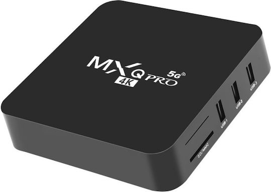 TV Box 4K UHD με WiFi USB 2.0 4GB RAM και 32GB Αποθηκευτικό Χώρο με Λειτουργικό Android 10.0