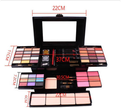 Set Profesional De Machiaj Color Spirit Miss Rose All In One