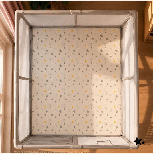MalPlay Covor Pentru Copii Stele Multicolor 180x200cm