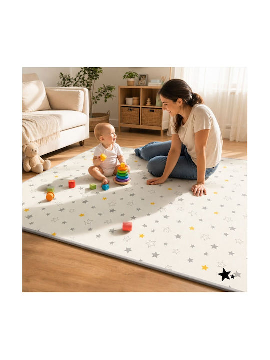 MalPlay Covor Pentru Copii Stele Multicolor 180x200cm