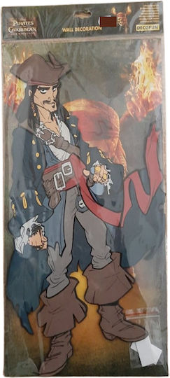 Pirates Caribbean Foam Material Wall Sticker