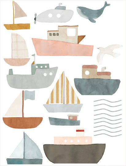 Mimi'lou Kids Decorative Wall Sticker 35x45cm