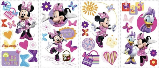 RoomMates Decor Kids Wall Sticker Minnie Mouse 1666 33pcs