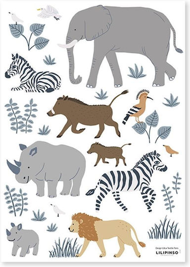 Lilipinso Kinder Wandsticker Wand 29.7x42cm