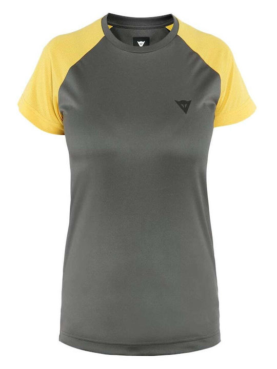 Dainese Bluză Termică Dama Cu Mâneci Scurte Gri Dainese Bluză Termică Dama Cu Mâneci Scurte Gri