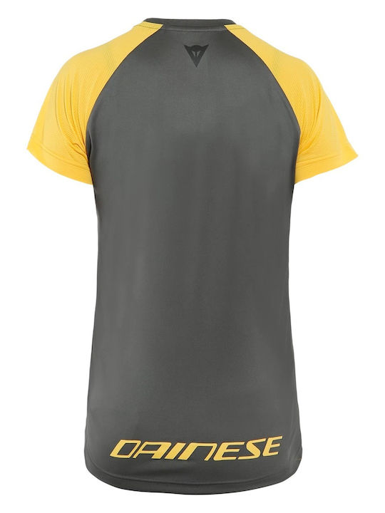 Dainese Bluză Termică Dama Cu Mâneci Scurte Gri