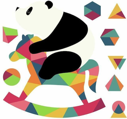 RoomMates Decor Детски Декоративен Стикер За Стена Andy Westface Panda RMK4118 36см
