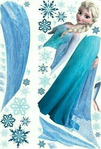 RoomMates Decor Παιδικό Διακοσμητικό Αυτοκόλλητο Τοίχου Frozen Elsa