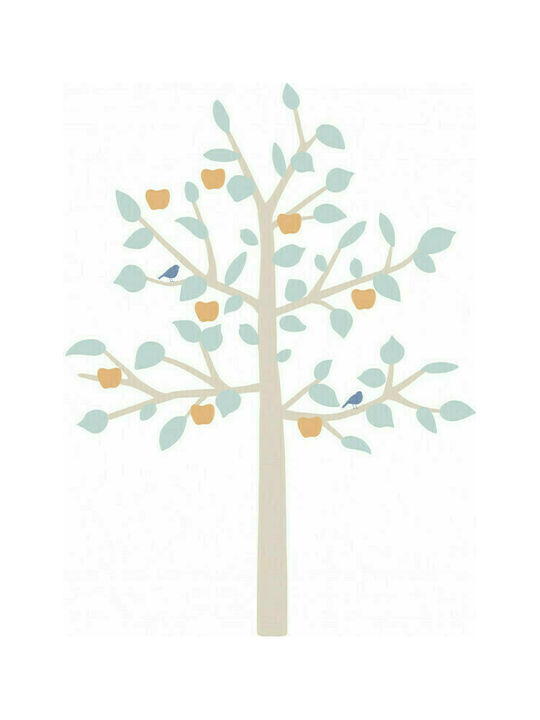 Mimi'lou Autocolant Decorativ pentru Copii Perete Big Apple Tree Baby Blue