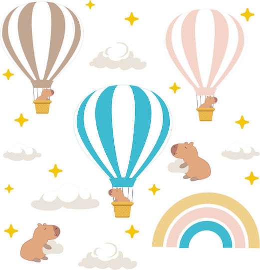 Decowalls Kinder Wandsticker Wand 100x200cm Decowalls Kinder Wandsticker Wand 100x200cm