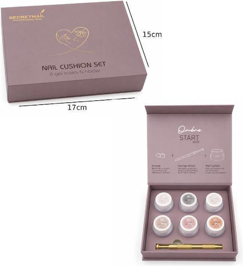 False Nail Gel Ombre Multicolour
