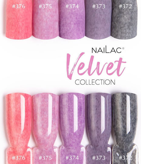 NaiLac Дълготраен лак за нокти Quick Dry Лилав #374 7ml
