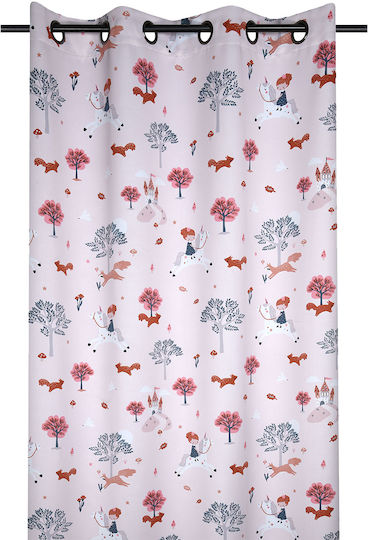 Cyrielle Kids Curtain with Grommet Tops Cyrielle Kids Curtain with Grommet Tops