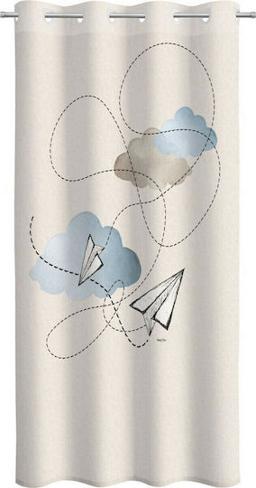 Saint Clair Детска завеса Glide с куки Бежов 1752030120004 160x240cm