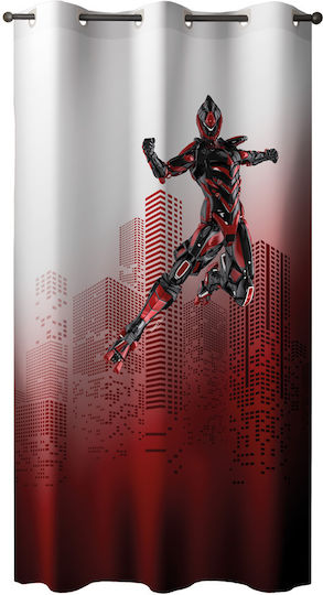 Saint Clair Perdea pentru Copii Bionic cu Capsatoare Burgundy 1752030221000 160x240buc