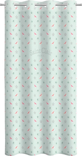 Saint Clair Perdea pentru Copii Rosie cu Capsatoare Mint V2 1752030120006 160x240buc