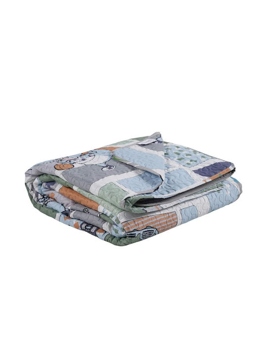 Das Home Kids Quilt Single Gray 160x240cm