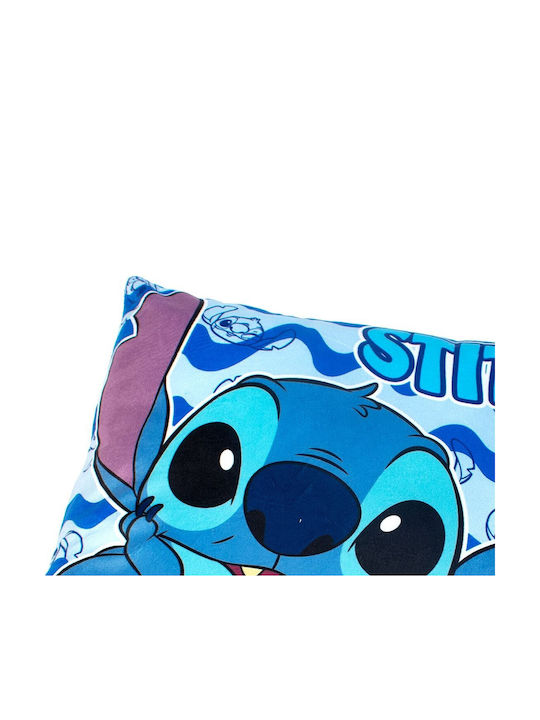 Dimcol Kids Decorative Pillow Case Stitch Blue 38x38cm