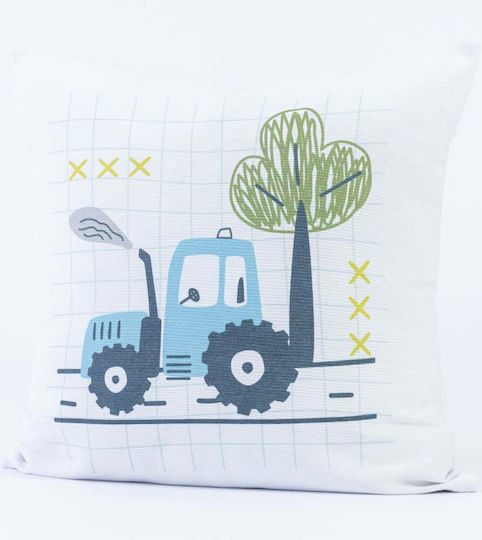 Borea Kids Decorative Pillow Trucky White 45x45cm