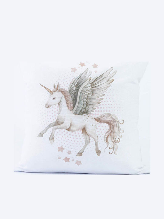 Borea Kids Decorative Pillow Printed White 45x45cm