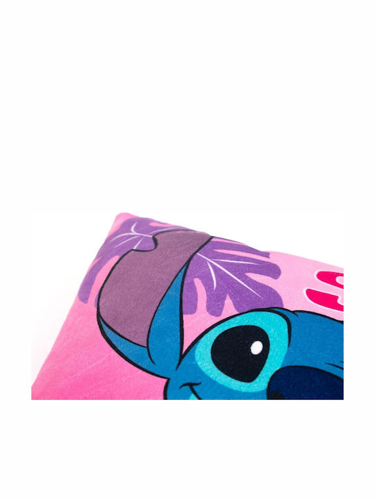 Dimcol Kids Decorative Pillow Case Stitch Fuchsia 38x38cm