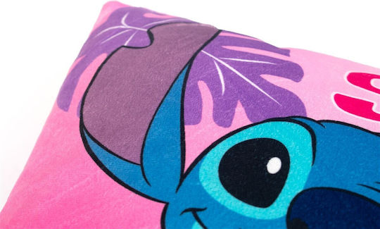 Dimcol Kids Decorative Pillow Case Stitch Fuchsia 38x38cm