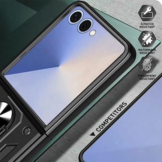 SSCase Umschlag Rückseite Kunststoff Schwarz Galaxy Z Flip8