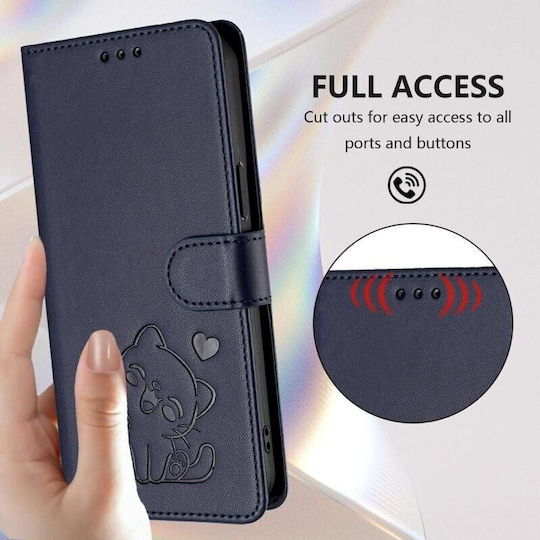 SSCase Wallet Μπλε (Motorola Moto G47 5g)