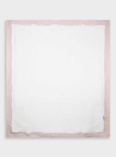 Energiers Gestrickte Babydecken Kinderbett Rosa